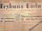 Trybuna Ludu 9.11.1981 orginał stan wojenny 30 lat