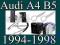 Ramka do radia kostka ISO Audi A4 B5 antena klucze