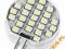 ŻARÓWKA G4 12V LED X 24 SMD 3528 1,5W LED24SXWW