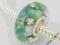 SPECIAL Srebrny Szklany koralik modulowy F342 NEW!