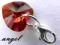 SVAROWSKI CHARMS XILION HEART RED MAGMA 10mm 925