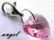 SVAROWSKI CHARMS XILION HEART ROSE 10mm SREBRO 925