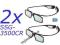 2x OKULARY 3D SAMSUNG SSG-3500CR & SSG-3100GB