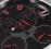 XXL CHRONOLOOK SARZOR MULTI TIMER BLACK/RED promo!