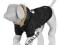 KURTKA DLA PSA TROYES XS: 30cm CZARNA TX-30151