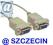 kabel RS232 COM szeregowy DB9 F 2m nowy Szczecin