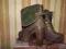 WORKER BOOTS khaki nity OCIEPLANE botki r.38