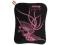 POKROWIEC EASY-TOUCH 15.6" BLACK/PINK BIRD