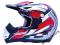 KASK DATEX Frantic czarno-czerwony M OFF ROAD