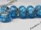 KORALIK MODUŁOWY LAMPWORK BEANSOLETKA LOGO925 N144