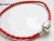 Baza bransoletka naszyjnik rzemien pleciony  R865