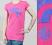 T-SHIRT LADY DIIL "HG" RÓŻOWY/FIOLET M