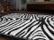 SUPER JAKOŚĆ ! DYWAN ZEBRA czarno-biała 160x220 cm