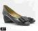 988-108 MELISKI LAKIEROWANE BALERINKI BLACK r.38