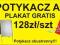 Potykacz obustronny A2 + plakat gratis