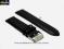 pasek do zegarka 22 mm DILOY 302.22.1  CZARNY