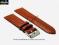 pasek do zegarka 24 mm DILOY SL6.24.3 BRĄZOWY