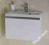 Antado FDZ-5 biała szafka + umywalka 60cm