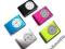 MP3 mini na karte micro 4gb 5 kolor +ładowarka usb