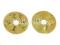 DS019 Przekładki dekoracyjne kolor złoty 1x16mm