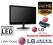 LG 23'' LED E2340T DVI FullHD 5mln:1 - +latarka