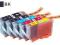 [BP]Zestaw 10 Tuszy Canon CLI-8BK,C,M,Y PGI-5BK H