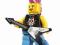 LEGO CITY Minifigurki Sr.4 8804 Punk Rocker Barsop