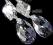SWAROVSKI piękne długie kolczyki CRYSTAL 28+20