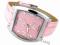 ZEGAREK Charles Delon 2763 / PINK RÓŻOWY /  WYS24h