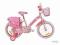Rowerek CHERRY PINK rower 16" Hello Kitty