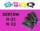 ZESTAW TUSZY HP H-21 H-22 C9352AE C9352CE C9351AE