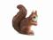 Figurka Jedząca wiewiórka SLH 14252