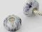 Piękny srebrny bead koralik modułowy Cloisonne