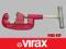 VIRAX obcinak do rur stalowych 1/8-1,1/4''