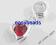 Zawieszka modulowa CZERWONE SERCE CHARM  nr131
