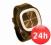 ZEGAREK JELLY WATCH  SILIKONOWY - BRĄZOWY KRAKÓW