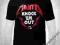 MANTO -- T-Shirt KNOCK `EM OUT czarny -- rozm.L