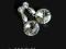 Kolczyki - Swarovski Rivoli Crystal 14mm  i Srebro