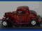 Ford Coupe 1932 czerwony Motor Max 1:24 73251 rd
