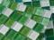 Mozaika szklana mixy zielone ENGLASS 30 x 30
