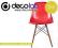 Krzesło insp DSW czerwony Eames plastic decolab