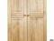 Szafa 2 drzwi + szuflada + półki drewno PRODUCENT