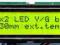 ART Nowe LCD 2x16 NISKI=30mm (Yellow/Green LED)