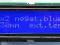 ART Nowe LCD 2x16 NISKI=30mm (White/Blue-W2B LED)