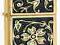 Zapalniczka Zippo Z 20903 Gold Floral  + GRATIS