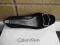 CALVIN KLEIN NOWOCZESNE BALERINY ZAMSZ LUX 25,5cm