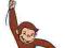 curious george naklejki