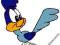 DAFFY DUCK BUGS BUNNY TAZ ROAD RUNNER naklejki