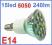 Żarówka diodowa 15 LED 5050 SMD E14 - 230V
