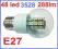 Żarówka diodowa 48 LED szkło 3528 SMD E27 - 230V